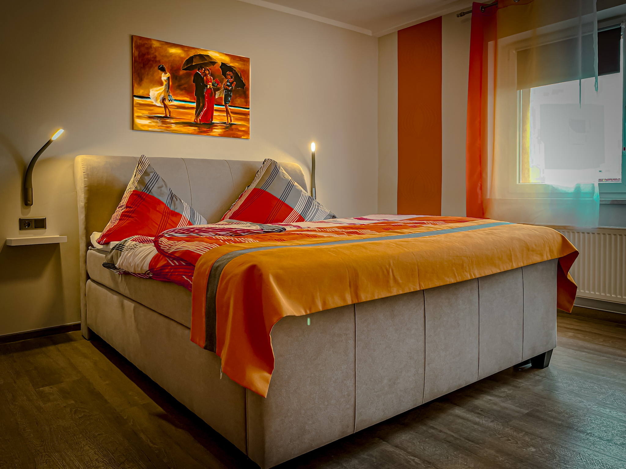 Rüsselpub Sangerhausen Familienzimmer Bett